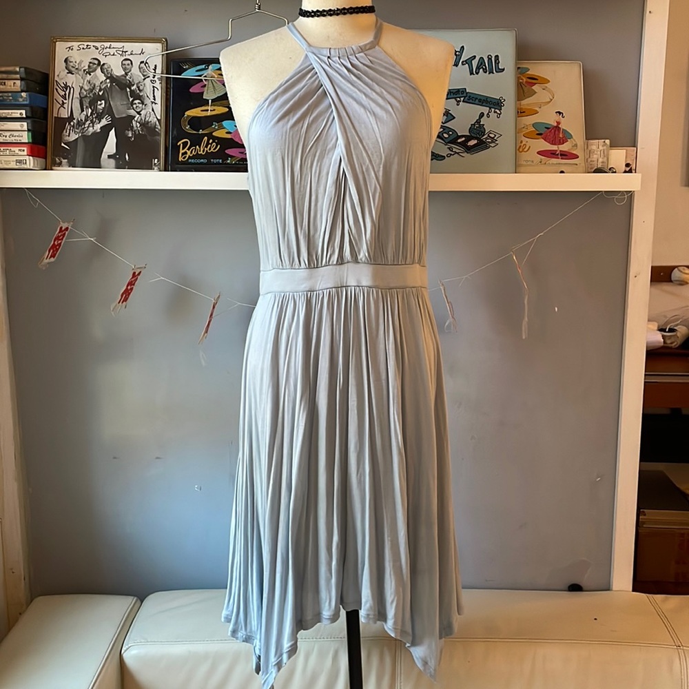 Moulinette Soeurs Anthropologie Rochelle Halter Dress S